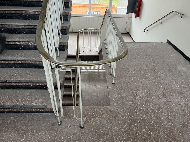 Treppenhaus von oben